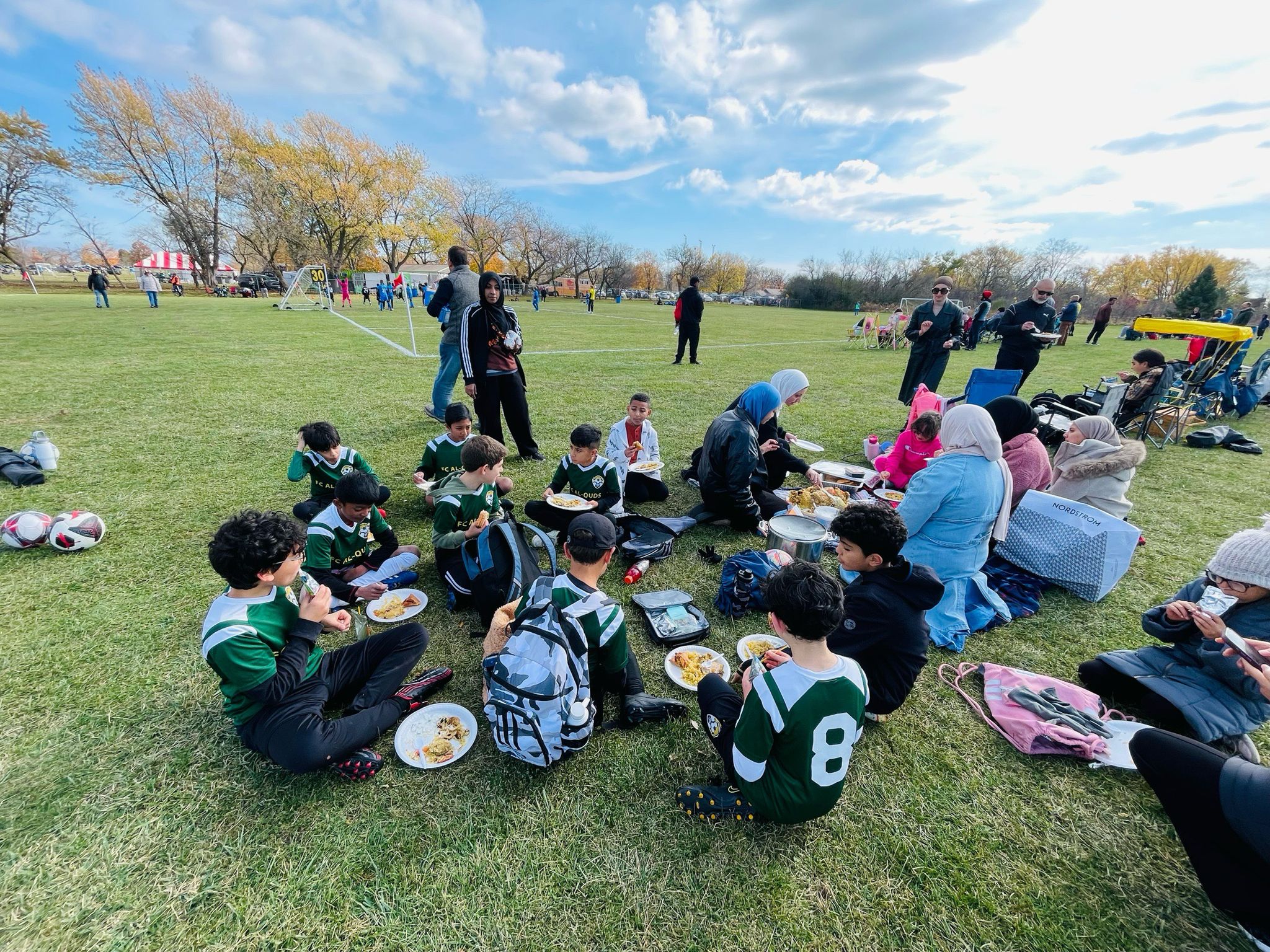 Youth soccer training